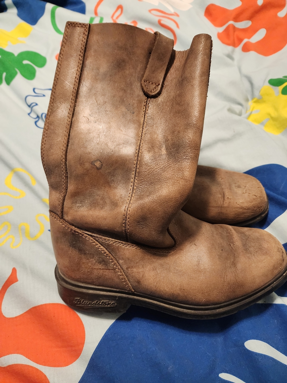 Tall Blundstone Boots